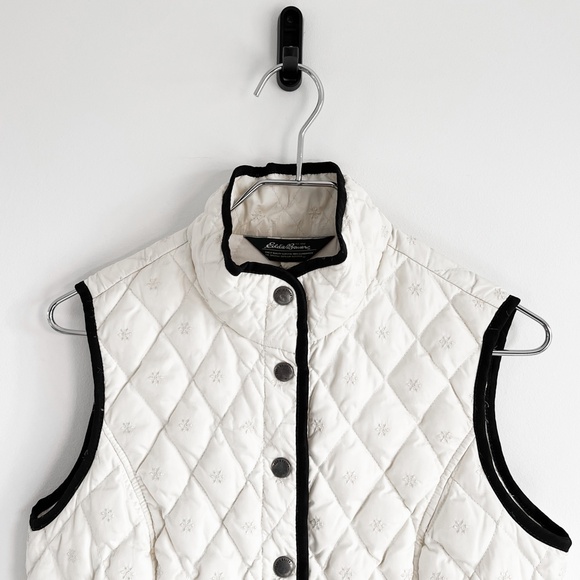 Vintage Y2K Eddie Bauer Goose Down Quilted Vest - Picture 2 of 7